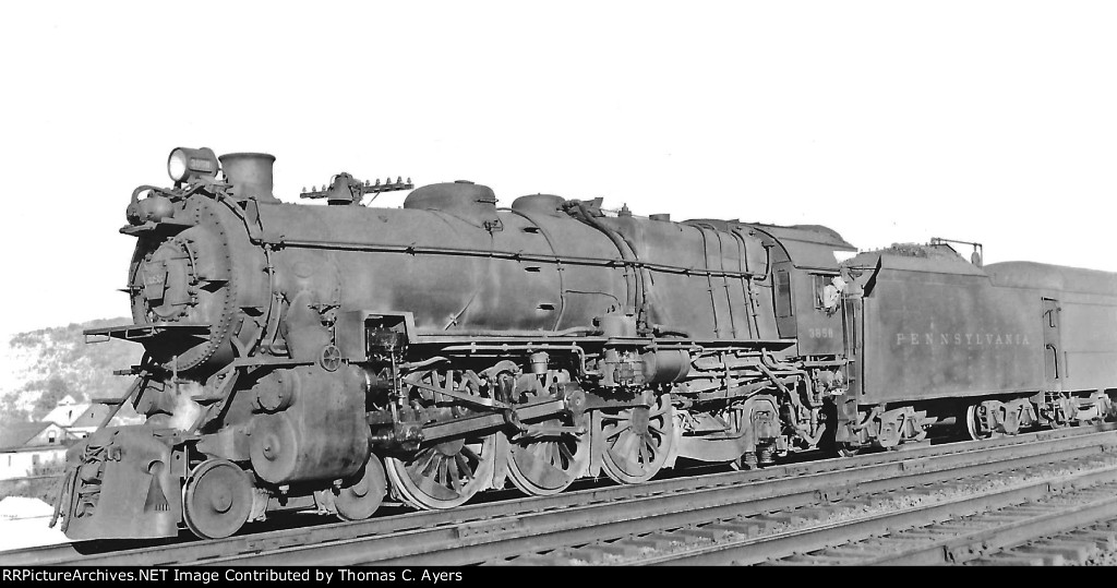 PRR 3858, K-4S, 1951